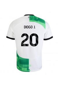 Fotbalové Dres Liverpool Diogo Jota #20 Venkovní Oblečení 2023-24 Krátký Rukáv